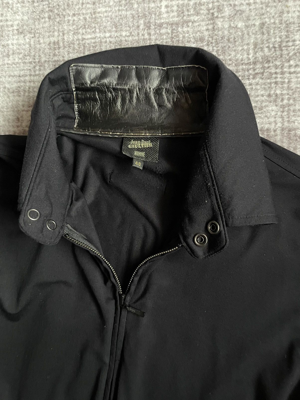 Jean Paul Gaultier Jean Paul Gaultier Homme Leather Zip Long Sleeve Shirt Size US M / EU 48-50 / 2 - 15 Thumbnail