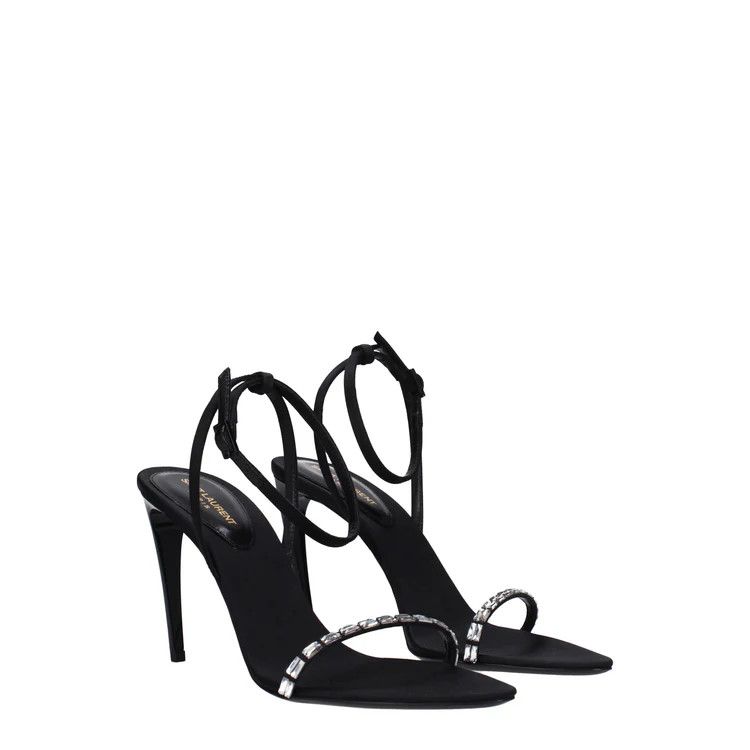 Saint Laurent Paris o1b1hav110724 Sandals in Black Size US 8.5 / IT 38.5 - 2 Thumbnail