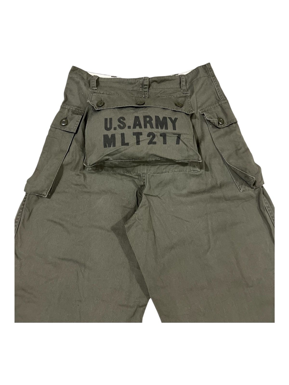 Buzz Rickson's Vintage US Army Navy Monkey Pocket Buzz Ricksons Cargo Pants Size US 30 / EU 46 - 3 Thumbnail