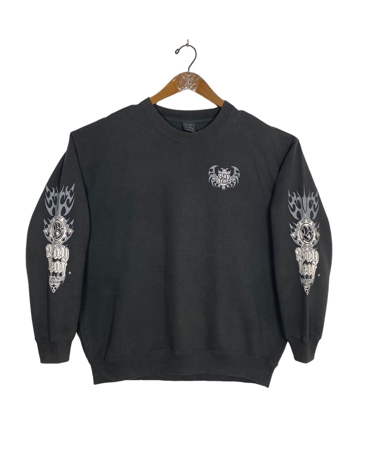 Vintage Rare‼️ Sanleaf Sweatshirt Big Logo Size US L / EU 52-54 / 3 - 1 Thumbnail