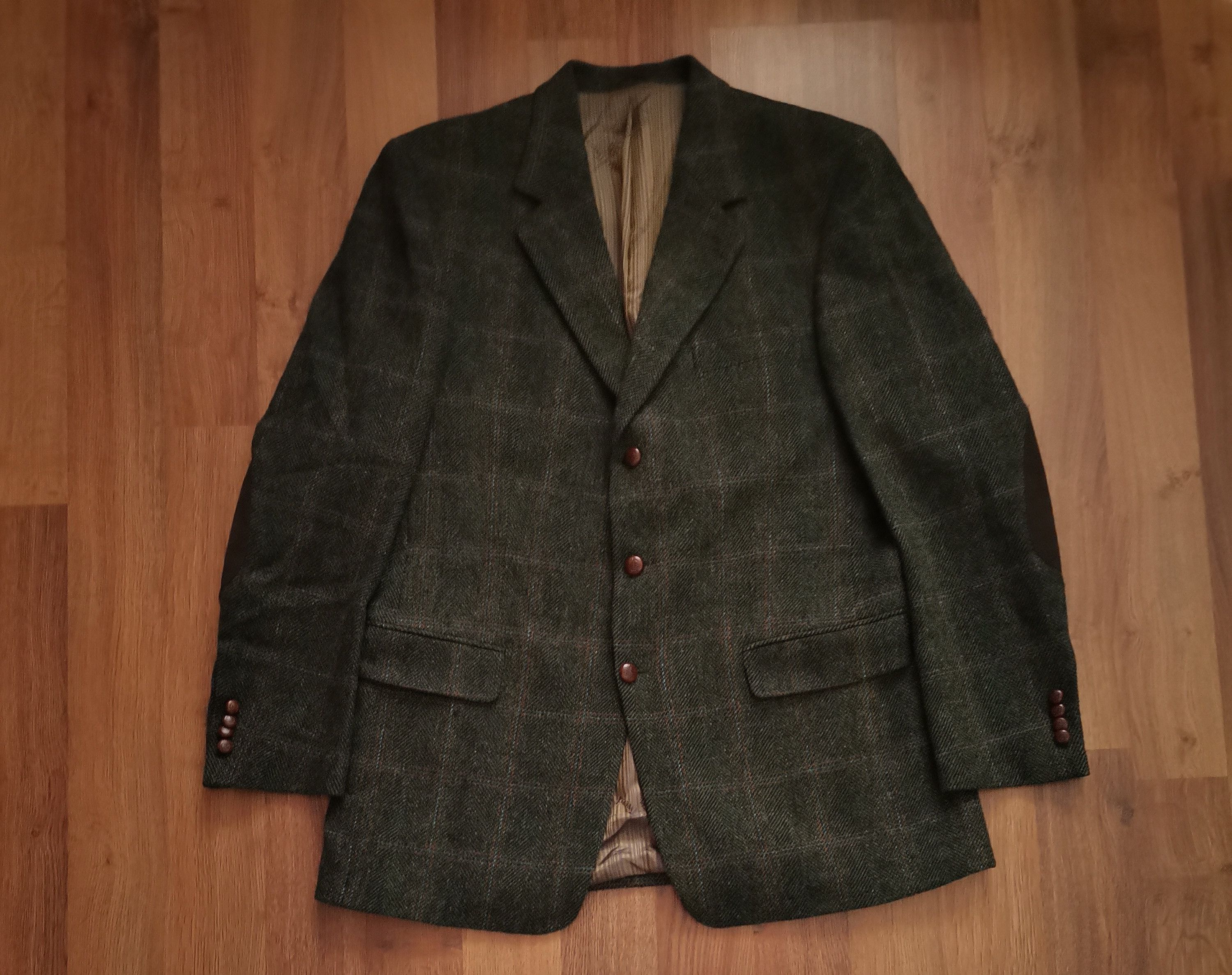 Harris Tweed Barutti x Harris Tweed Wool Blazer Size 44L - 1 Thumbnail