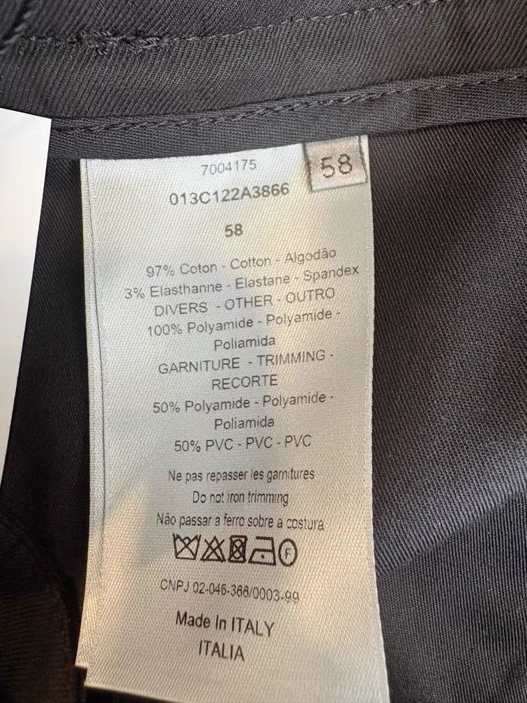 Dior DIOR Black Cargo Pants K1 Size US 42 / EU 58 - 5 Thumbnail