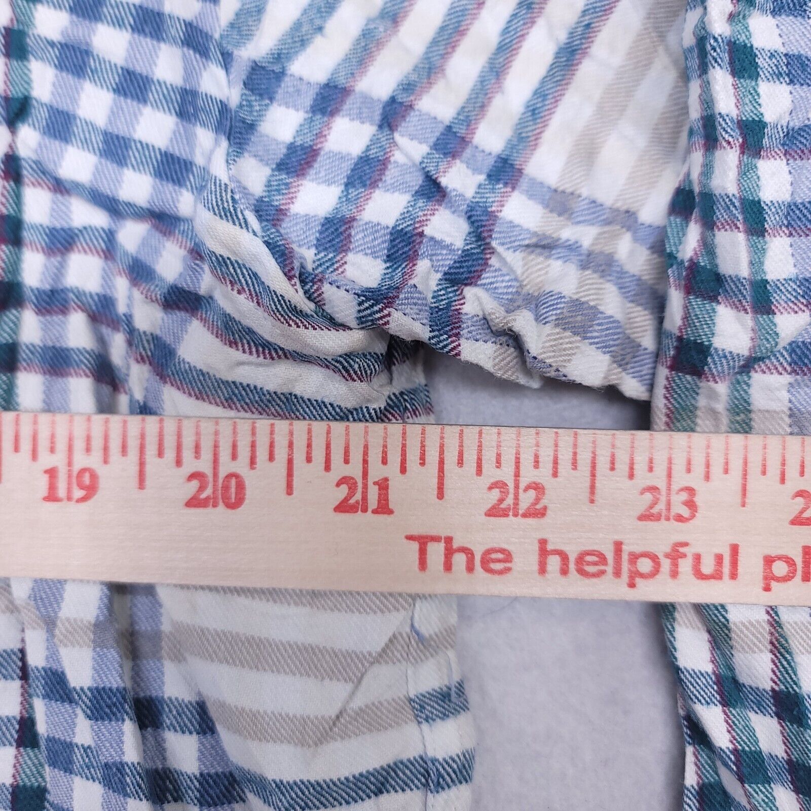Gant Gant Casual Button Up Shirt Mens Size Large Green Blue White Size US L / EU 52-54 / 3 - 9 Thumbnail