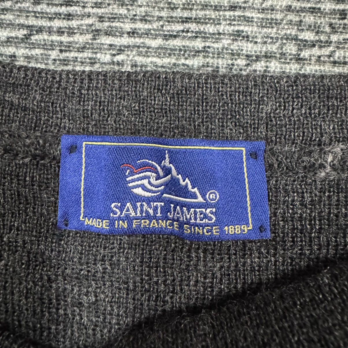 Saint James Vtg🔥Saint James Pure Wool Striped Jumper Made In France Size US M / EU 48-50 / 2 - 16 Thumbnail