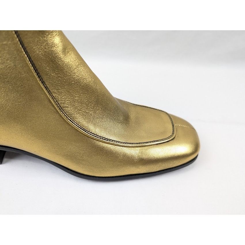 Saint Laurent Paris o1rshd1 Miles Boots in Gold Size US 9 / EU 42 - 3 Thumbnail