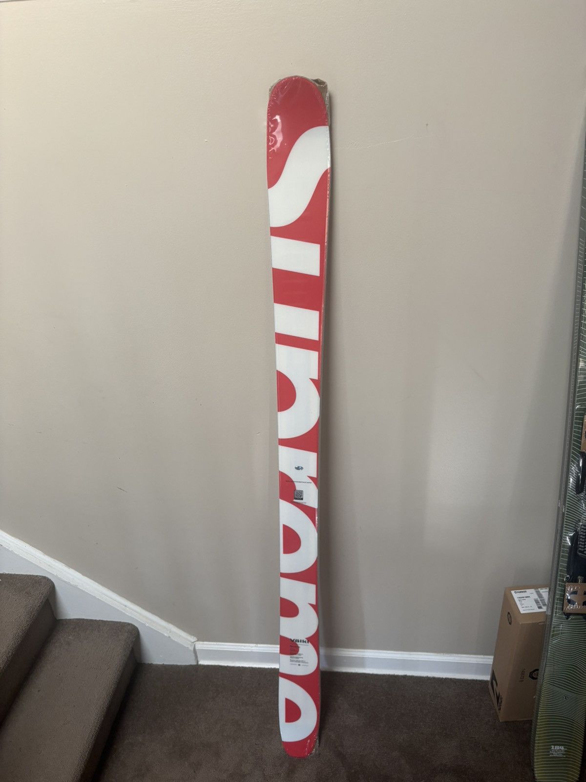 Supreme Supreme x Volkl 173cm Red Revolt 96 Skis | Grailed