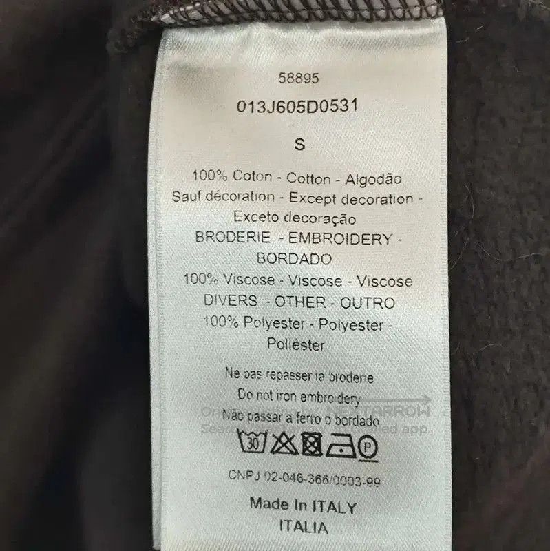 Dior Dior Men's Black Cotton Blend Hoodie . Size US S / EU 44-46 / 1 - 5 Thumbnail