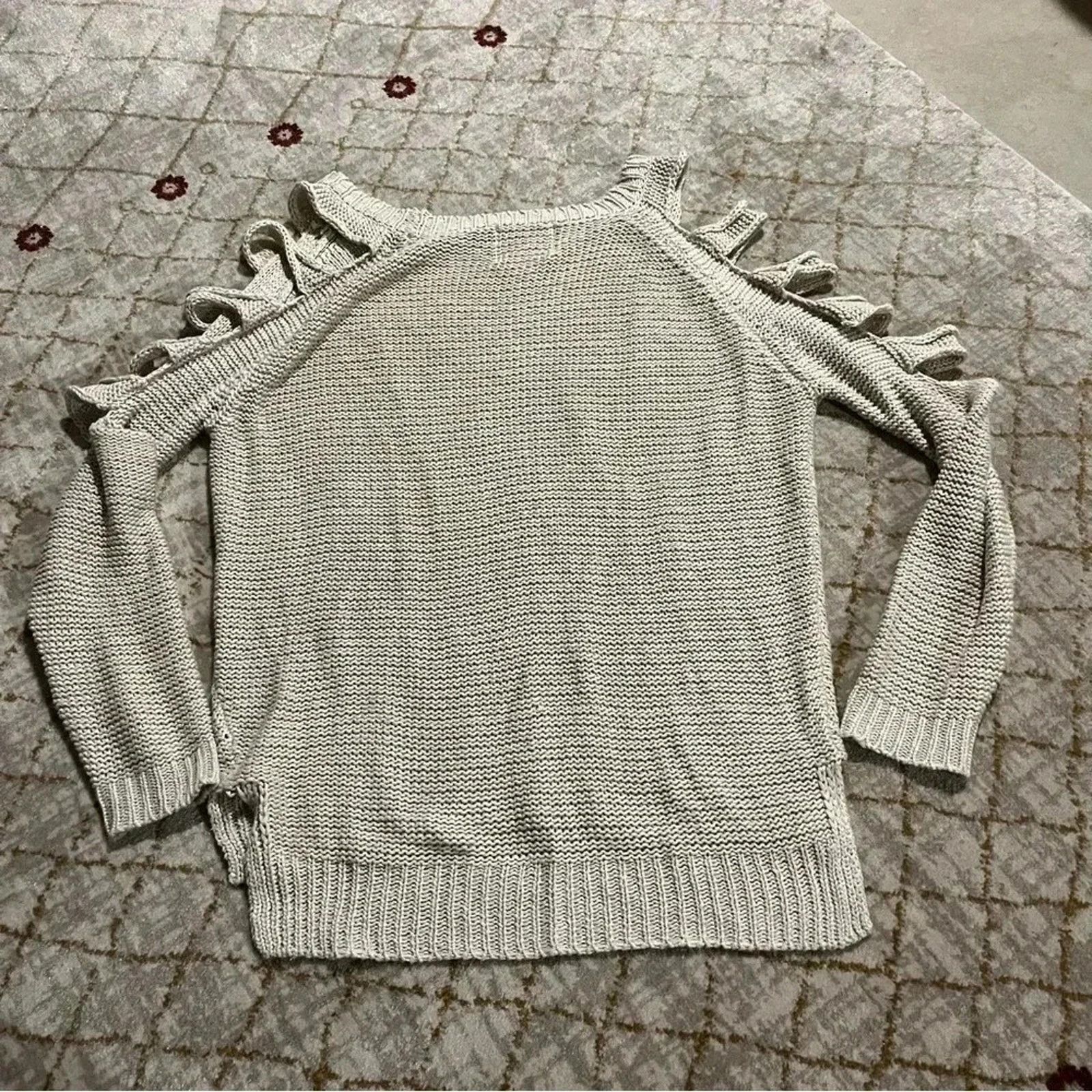 Other Aryn K. Cole Shoulder Knitted Sweater Pullover Size XS Size XS / US 0-2 / IT 36-38 - 5 Thumbnail