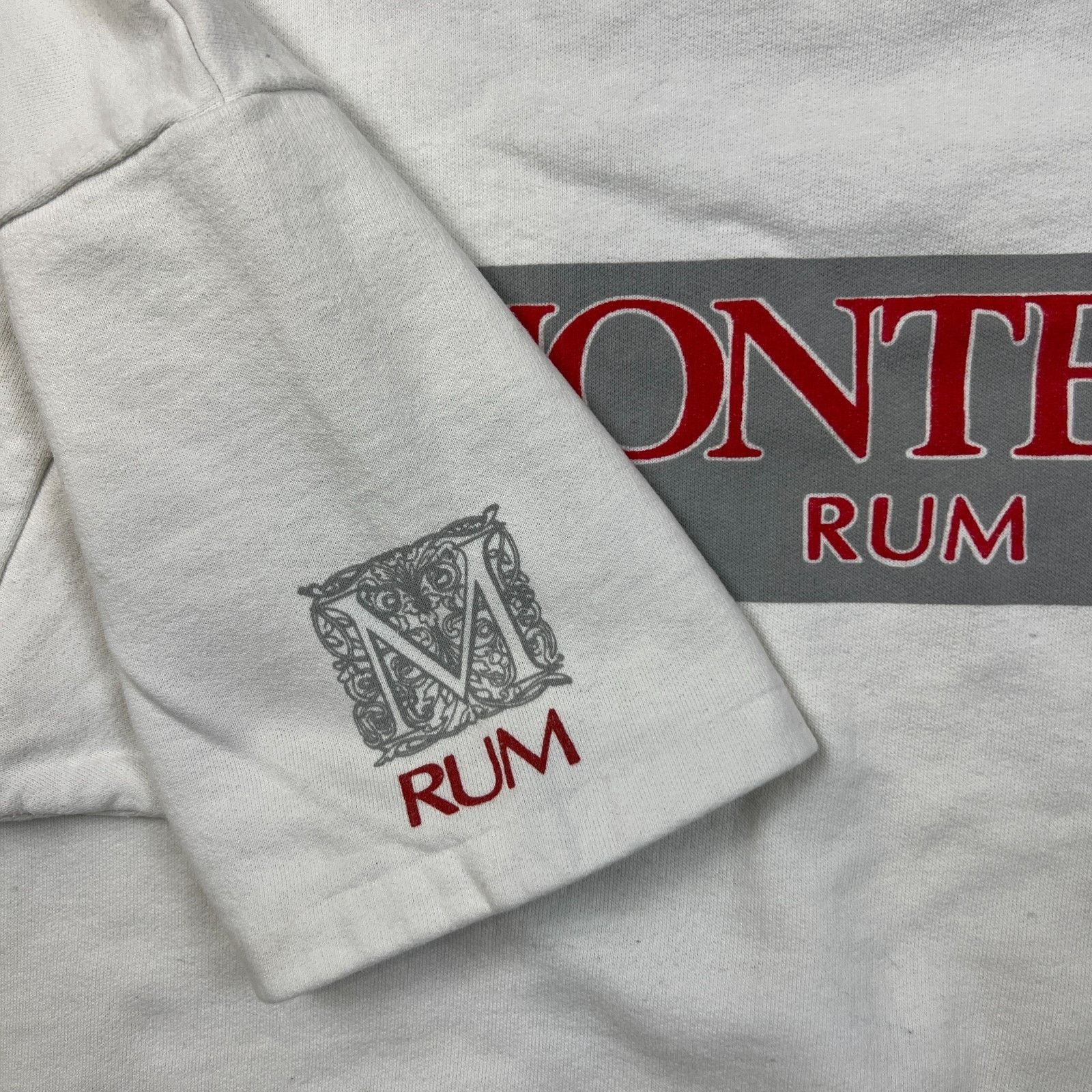 Vintage Vintage Montego Rum Sweatshirt Short Sleeve 90s Pullover Size US L / EU 52-54 / 3 - 4 Thumbnail