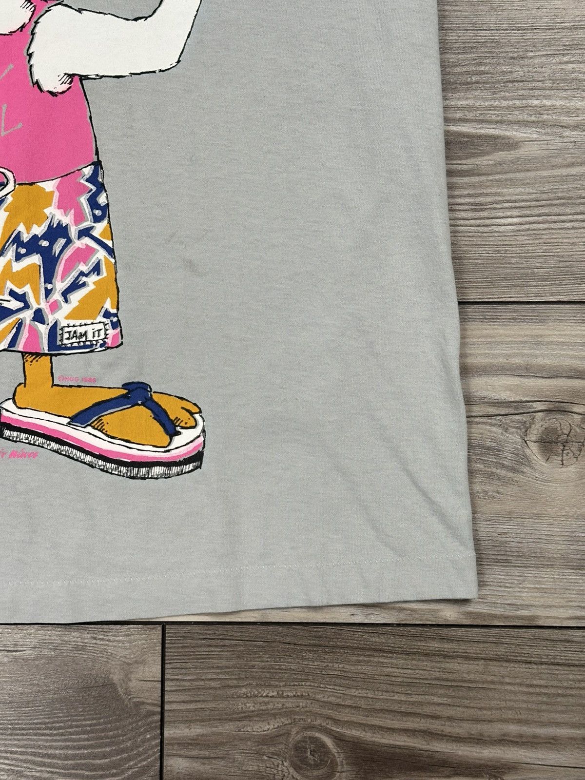 Vintage Vintage 80’s Party Animal Duck T Shirt Size US L / EU 52-54 / 3 - 4 Thumbnail