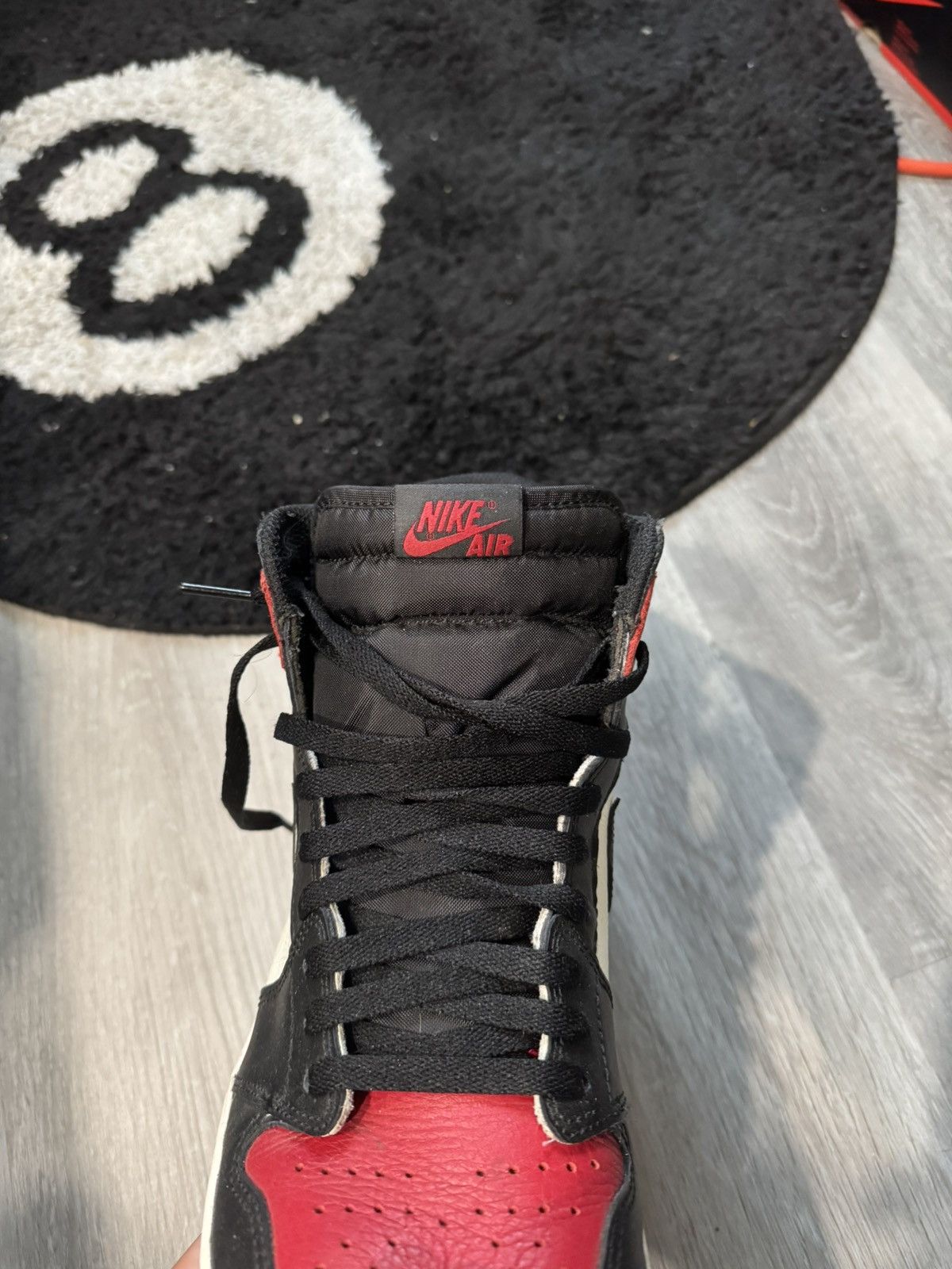 Jordan Brand JORDAN 1 BRED TOE Size US 12 / EU 45 - 11 Thumbnail