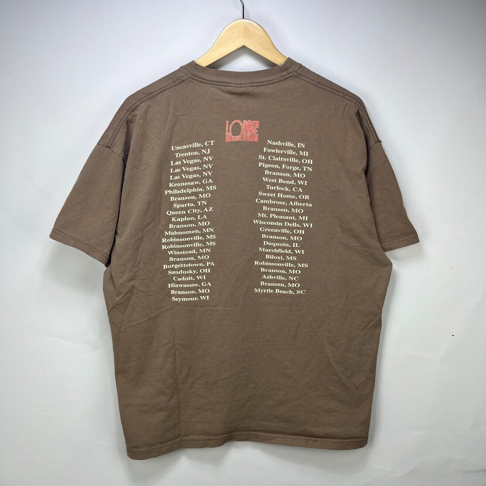 Hanes × Vintage Vintage Lorrie Morgan Tour T Shirt XL Rare Size US XL / EU 56 / 4 - 6 Thumbnail