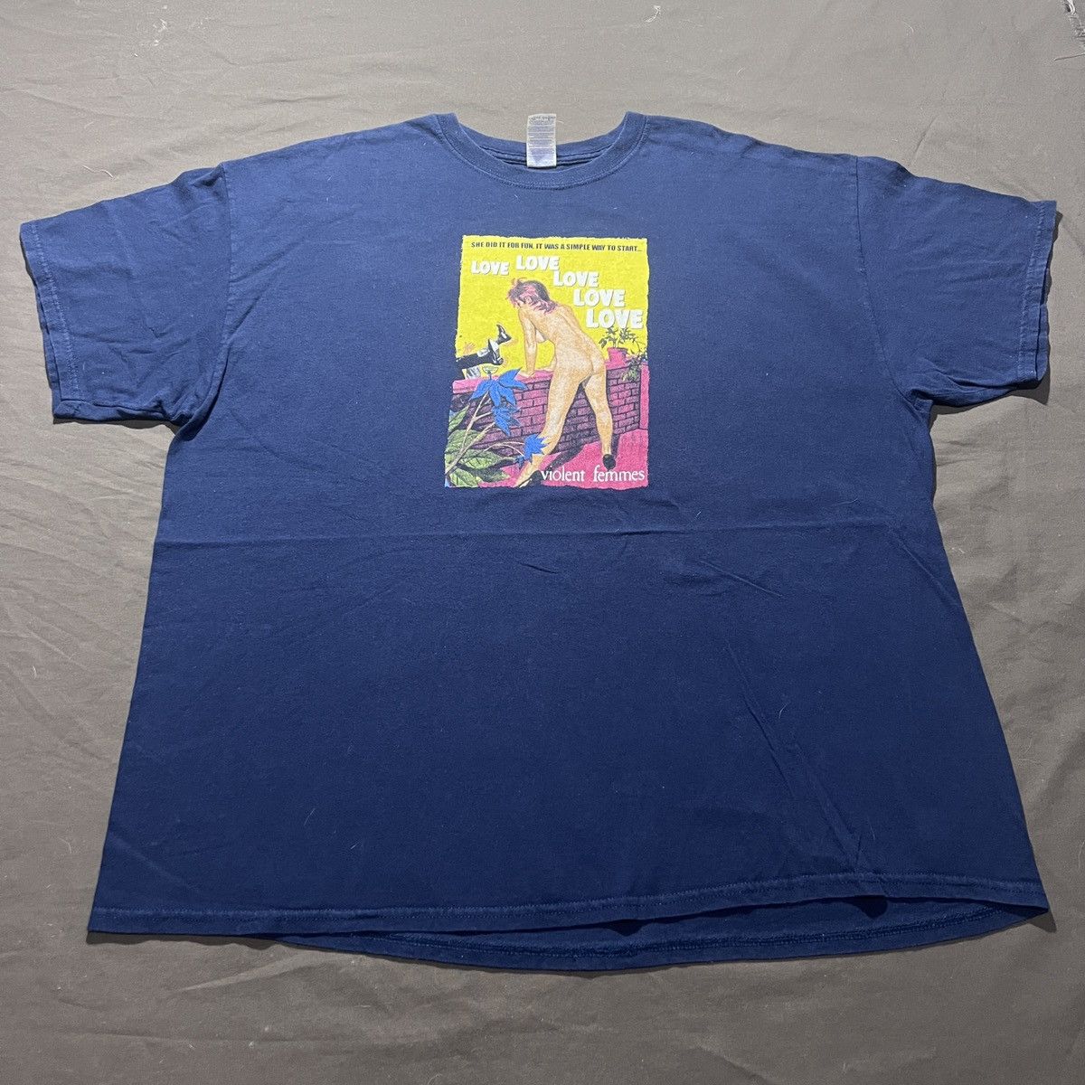 Band Tees Vintage Y2K Violent Femmes Tee 2XL Oversized Size US XXL / EU 58 / 5 - 2 Thumbnail