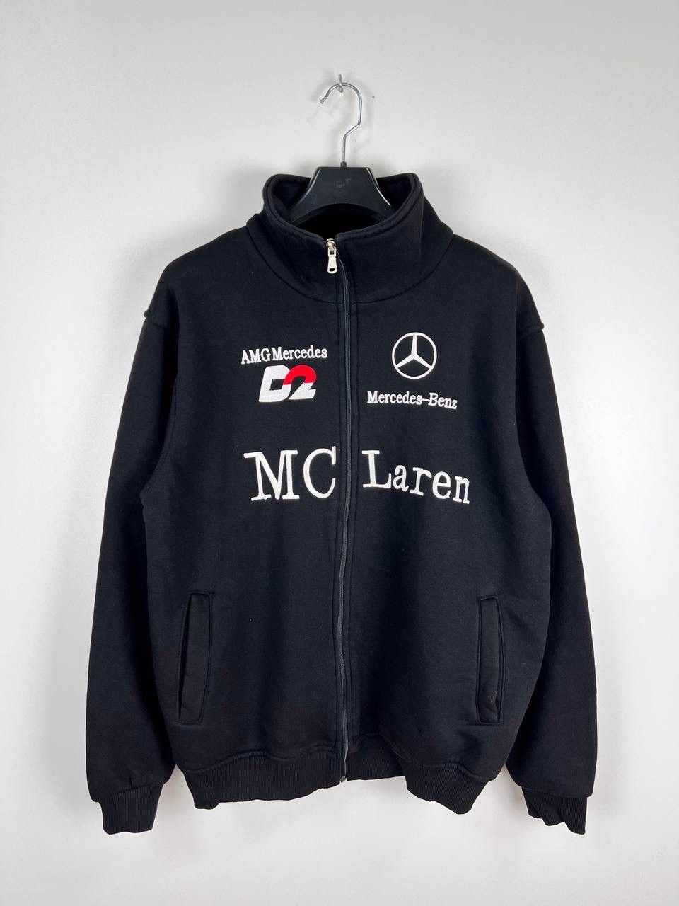 Malcolm McLaren McLaren Mercedes Benz racing zip sweatshirt size M Size US M / EU 48-50 / 2 - 1 Thumbnail