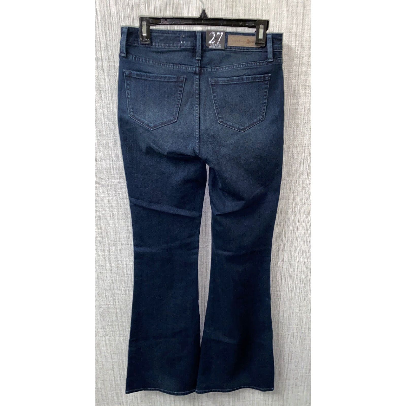 Treasure & Bond Treasure & Bond Mens High Rise Skinny Flare Jeans Black 27W Casual NEW Size US 27 - 4 Thumbnail