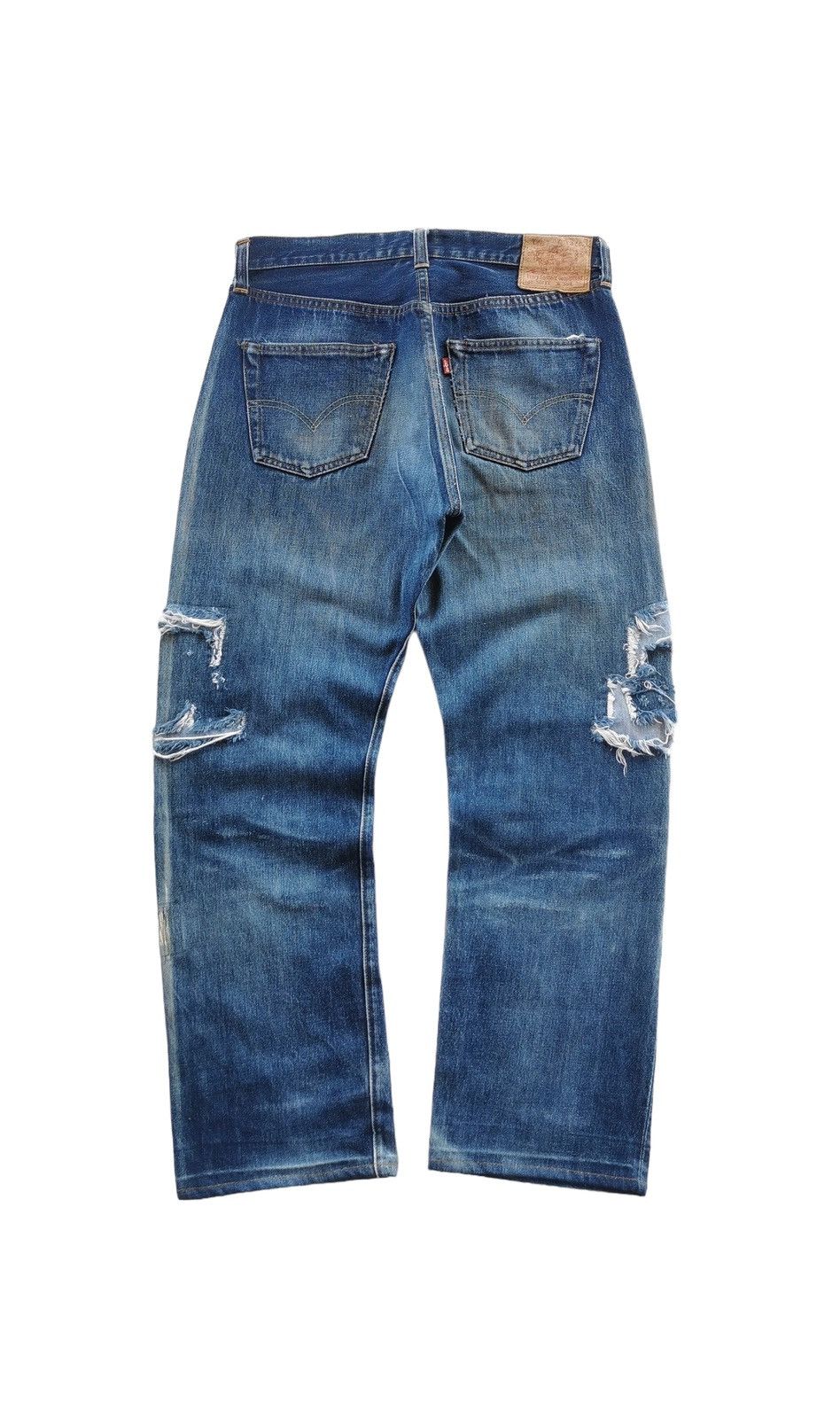 Levi's × Vintage × Who Decides War Levis 501xx Selvedge Style Who Decide War Size US 33 - 2 Thumbnail