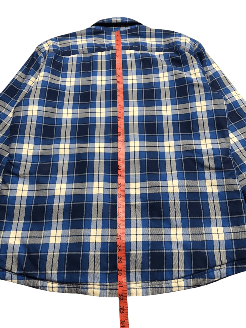 L.L. Bean L.L.Bean Blue Flannel Primaloft Shirt Quilted Jacket Size US L / EU 52-54 / 3 - 19 Thumbnail
