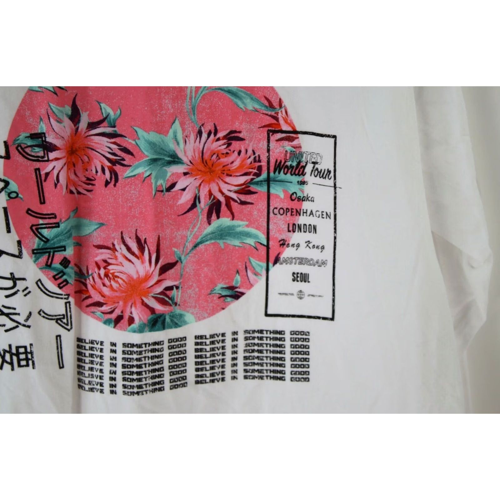 Vintage Grayson Threads Womens Iconic Graphic Print White Casual T Shirt L Size L / US 10 / IT 46 - 2 Thumbnail