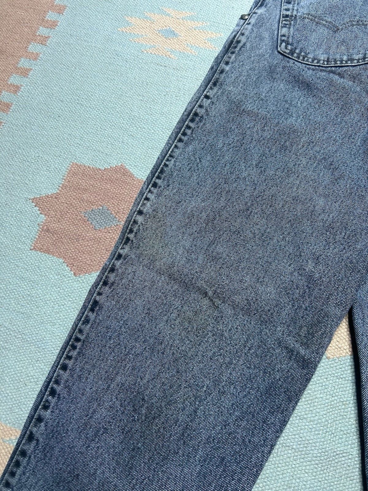 Vintage 90s Levi’s silvertab jeans dark tapered distressed USA 27x33 Size 27" / US 4 / IT 40 - 10 Thumbnail