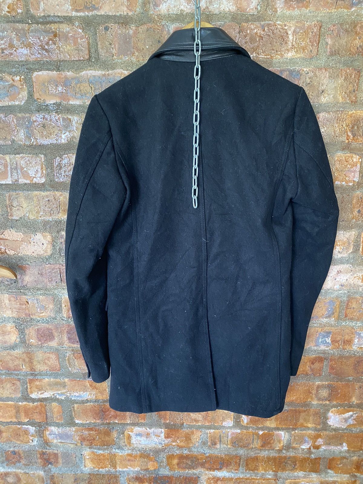 CIVARIZE Civarize Japan doube leather collar Asmetrical zipper Size US S / EU 44-46 / 1 - 17 Thumbnail