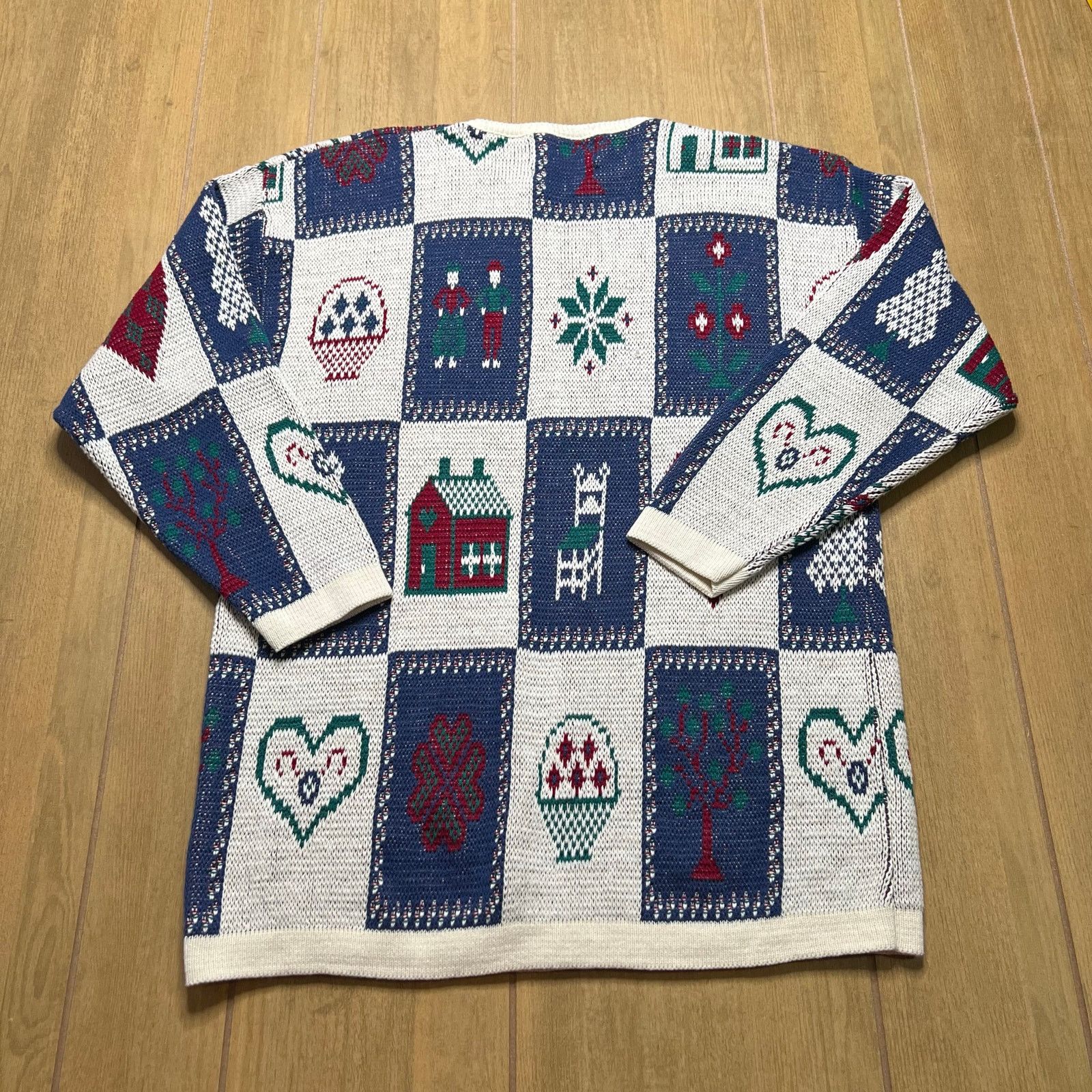 Vintage Vintage Cotton Harbor Sweater USA Made Patchwork PS women Size S / US 4 / IT 40 - 5 Thumbnail