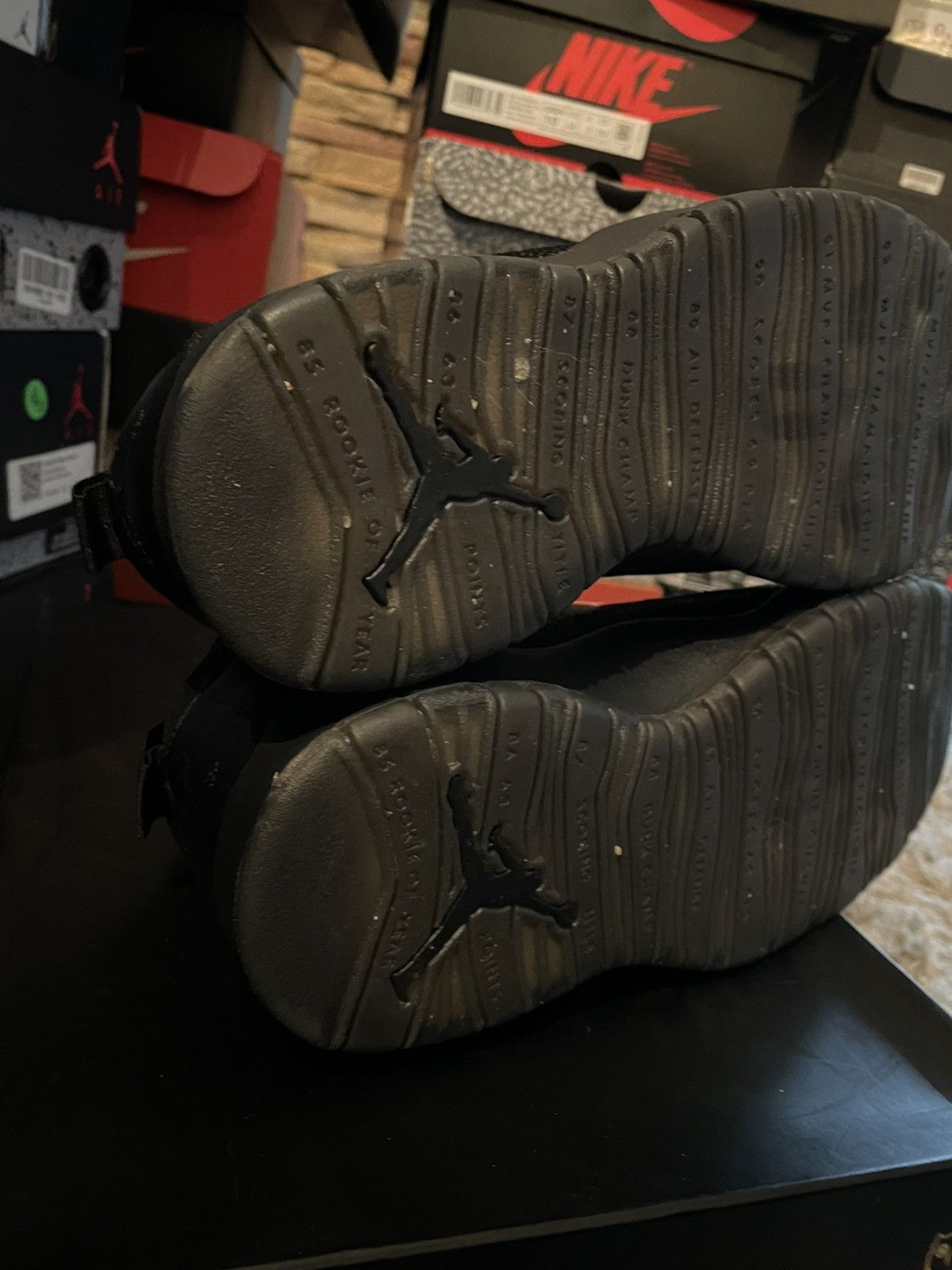 Jordan Brand Jordan 10 OVO Black Size US 8.5 / EU 41-42 - 13 Thumbnail