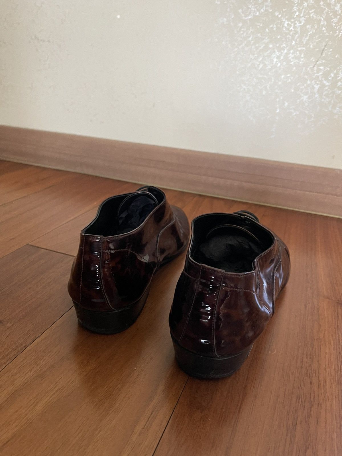 Saint Laurent Paris Saint Laurent ss20 leopard patent derby Size US 10 / EU 43 - 3 Thumbnail