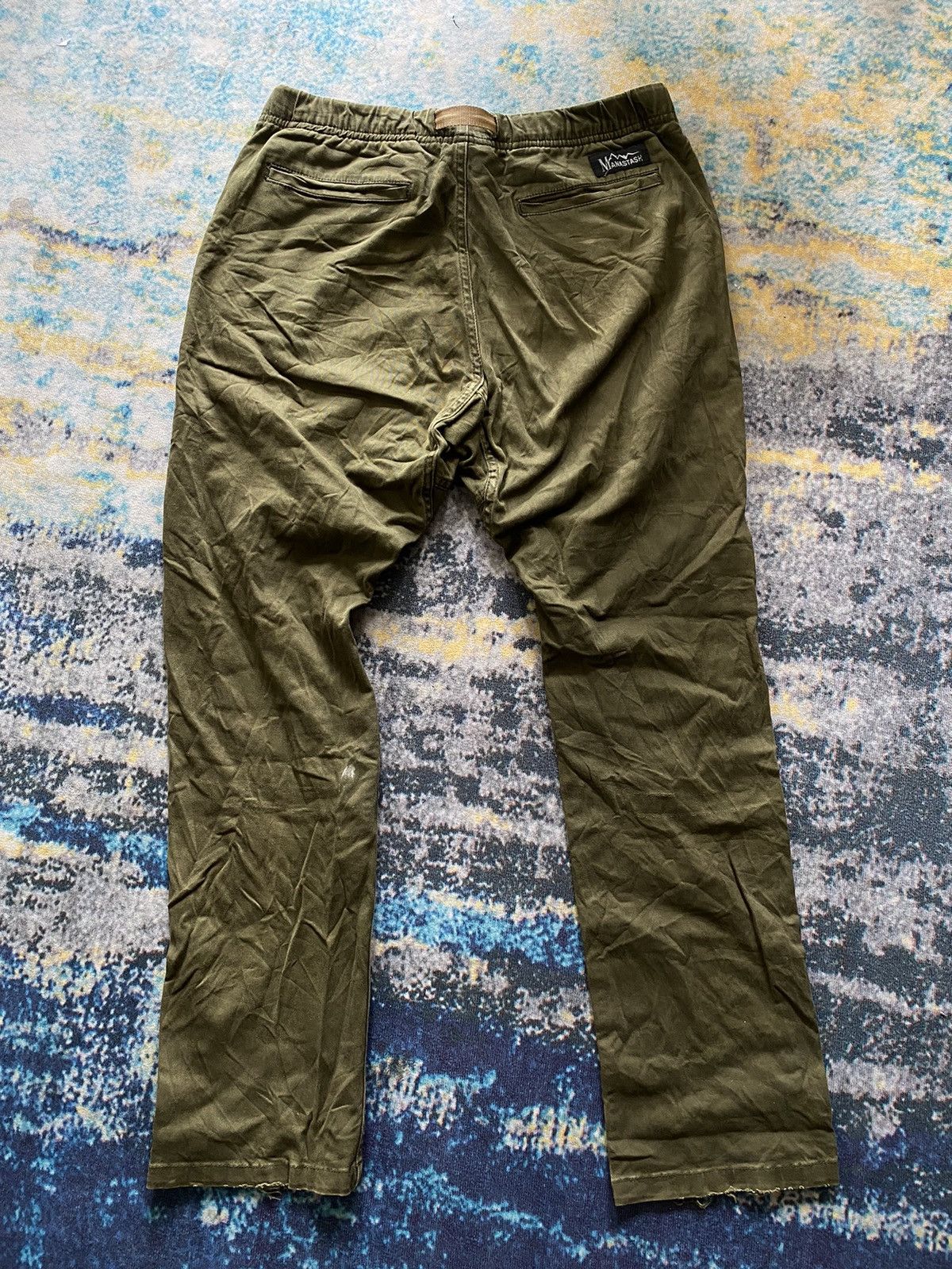 Manastash Manastash Flex Climber Pants Olive Green Size US 33 - 2 Thumbnail