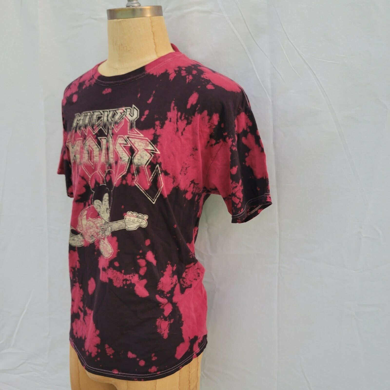 Disney Men's Mickey Mouse Tie Dyed Shirt. Large Size US L / EU 52-54 / 3 - 3 Thumbnail