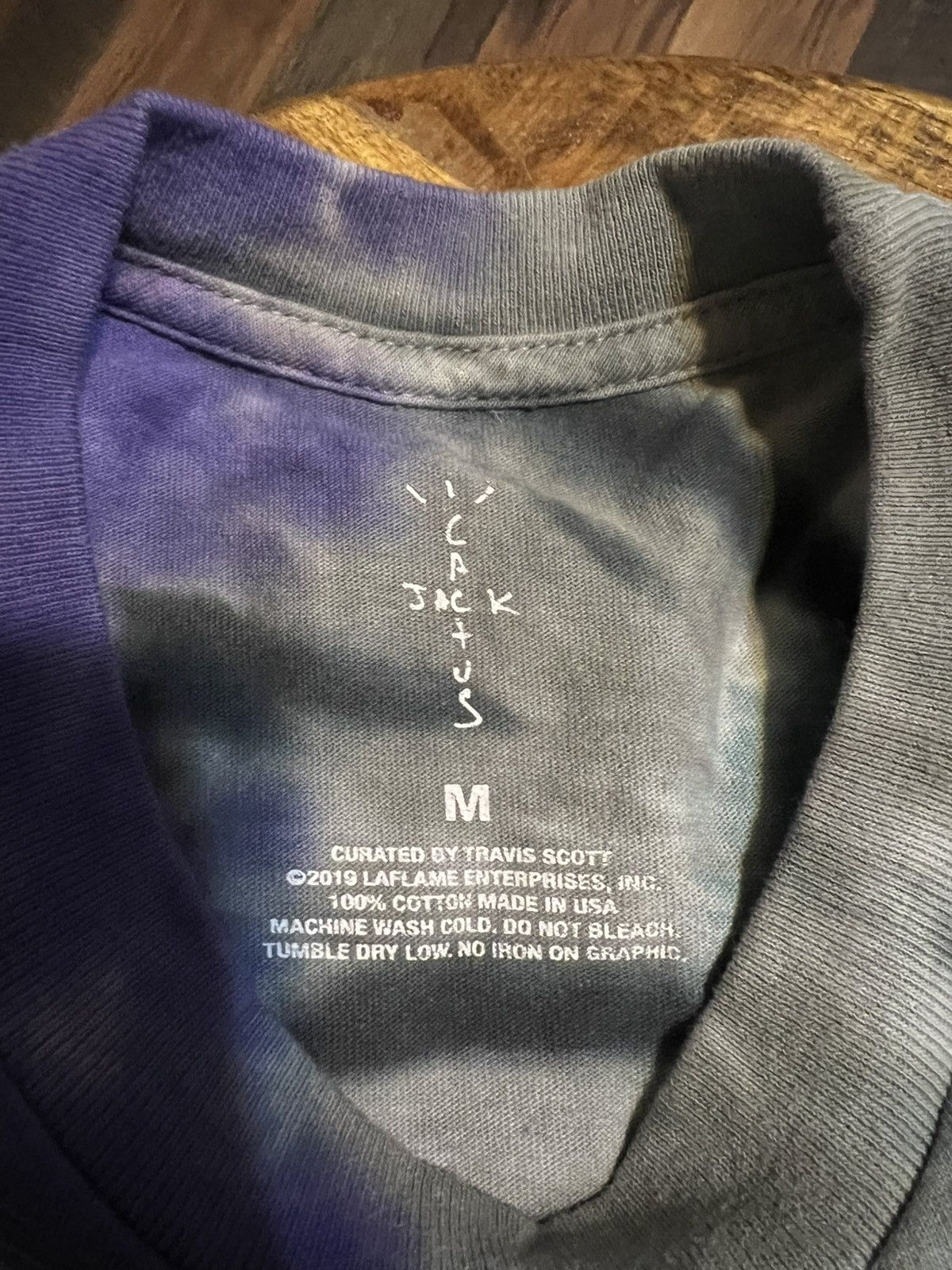 Travis Scott Travis Scott Astroworld Festival 2019 Official Souvenir tee Size US M / EU 48-50 / 2 - 5 Thumbnail