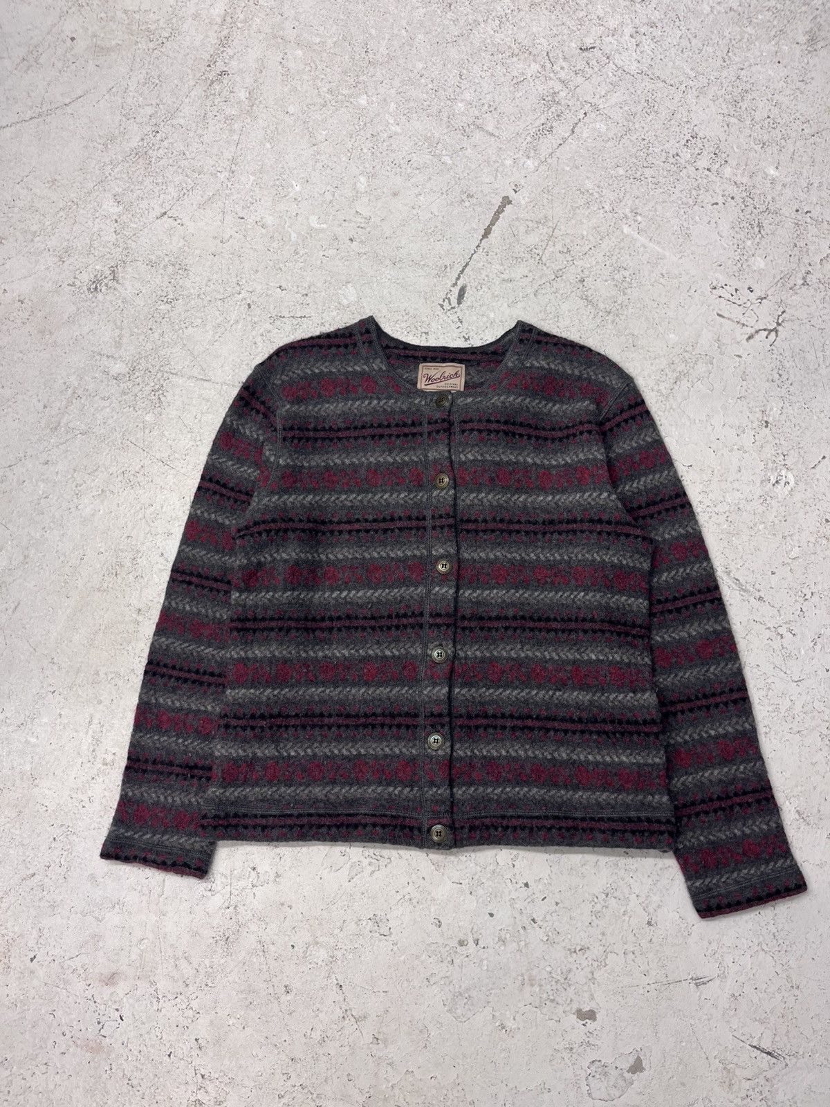 Woolrich Woolen Mills Vintage women’s woolrich cardigan Size S / US 4 / IT 40 - 2 Thumbnail