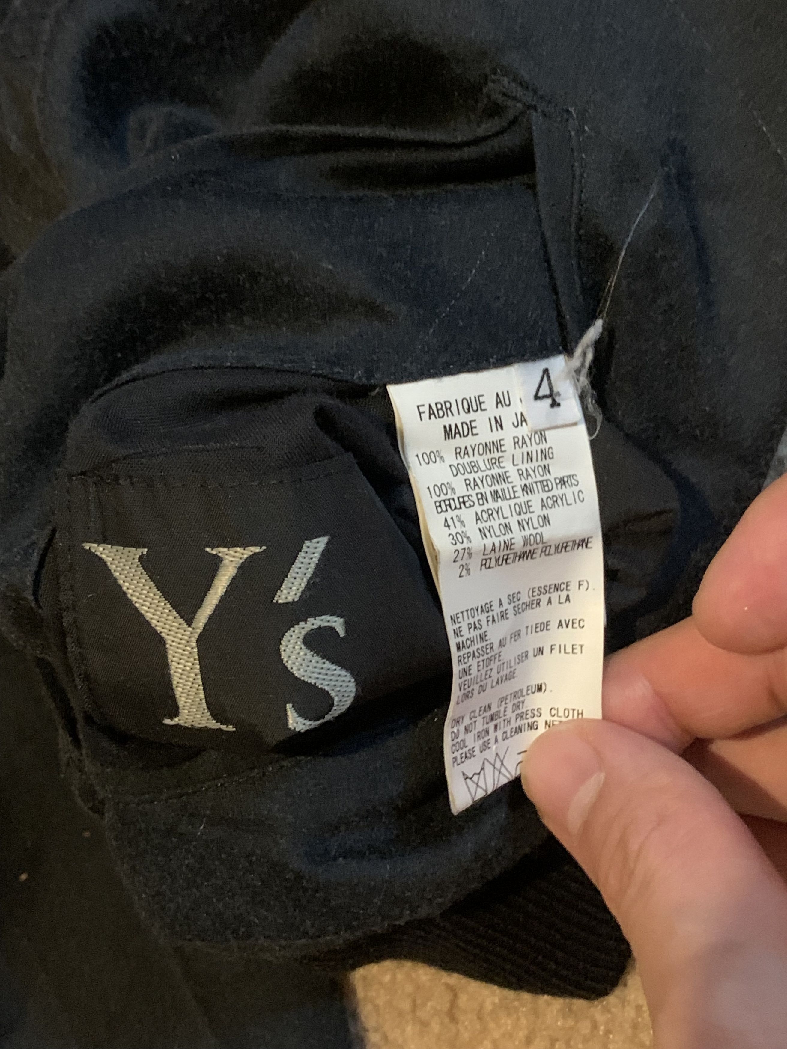 Yohji Yamamoto Y's Yohji Flower Bomber Jacket Size US S / EU 44-46 / 1 - 5 Thumbnail
