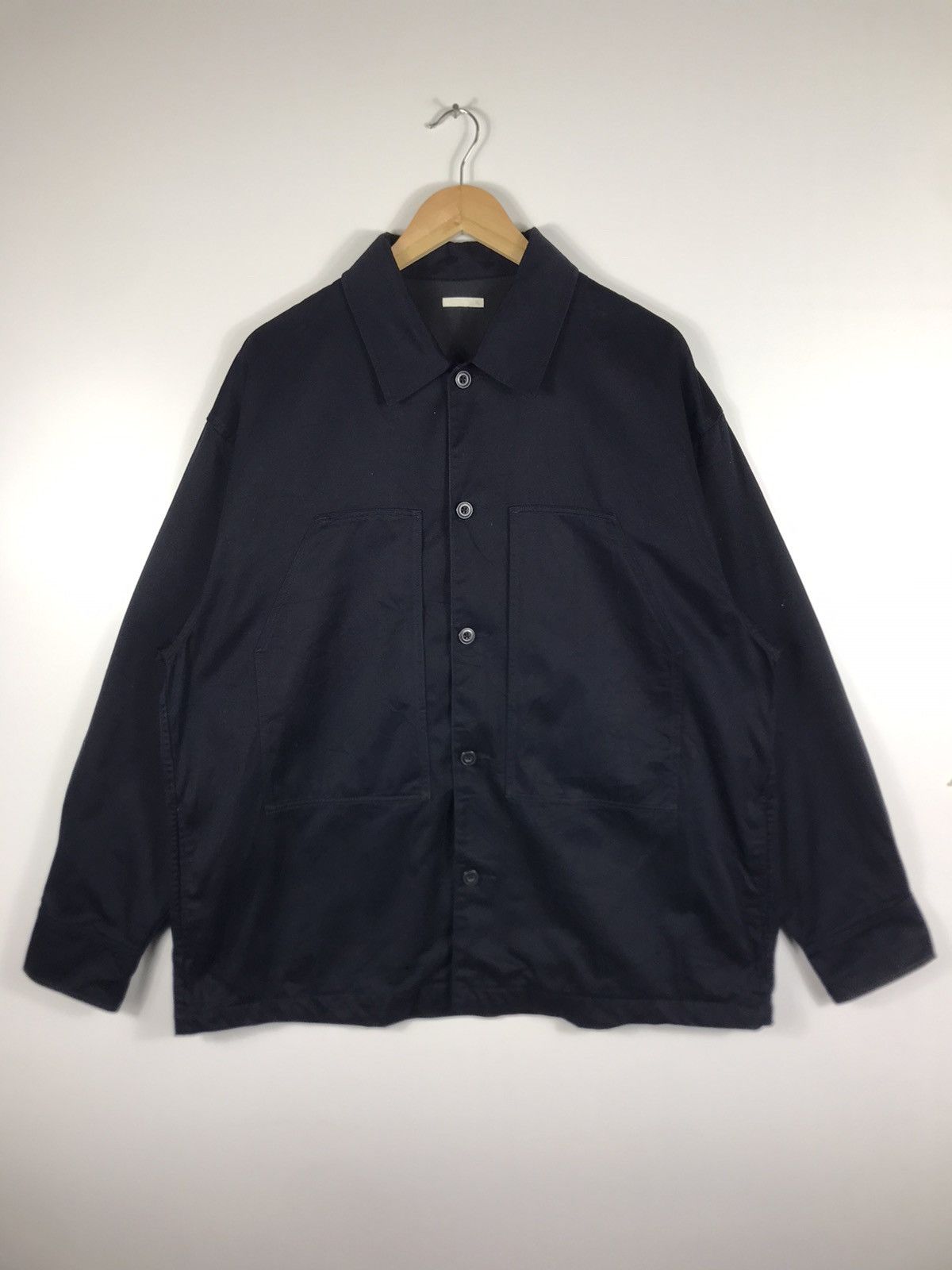 GU × Japanese Brand 🔥GU Button Workers Chore Shirt Jacket Size US XL / EU 56 / 4 - 1 Thumbnail