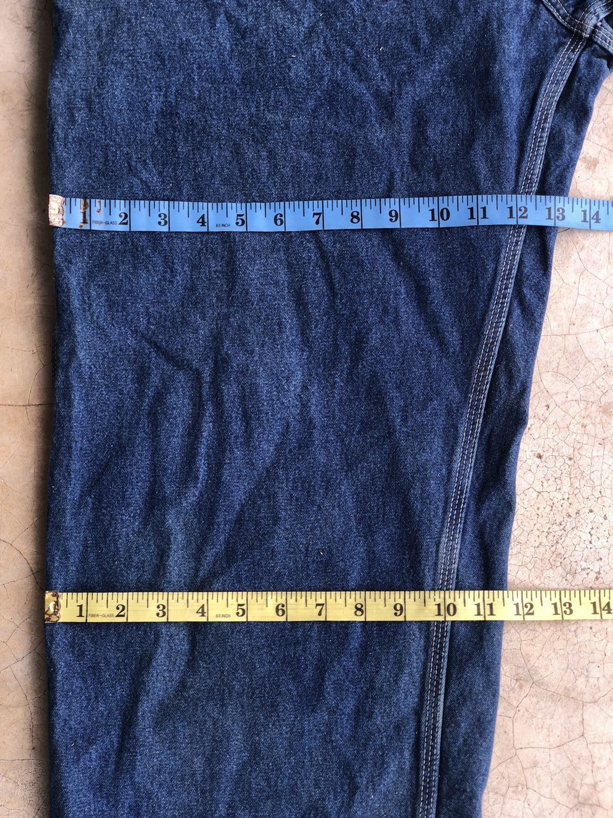 Carhartt × Vintage 🔥Vintage Carhartt Denim Double Knee Work Pants Size US 38 / EU 54 - 10 Thumbnail