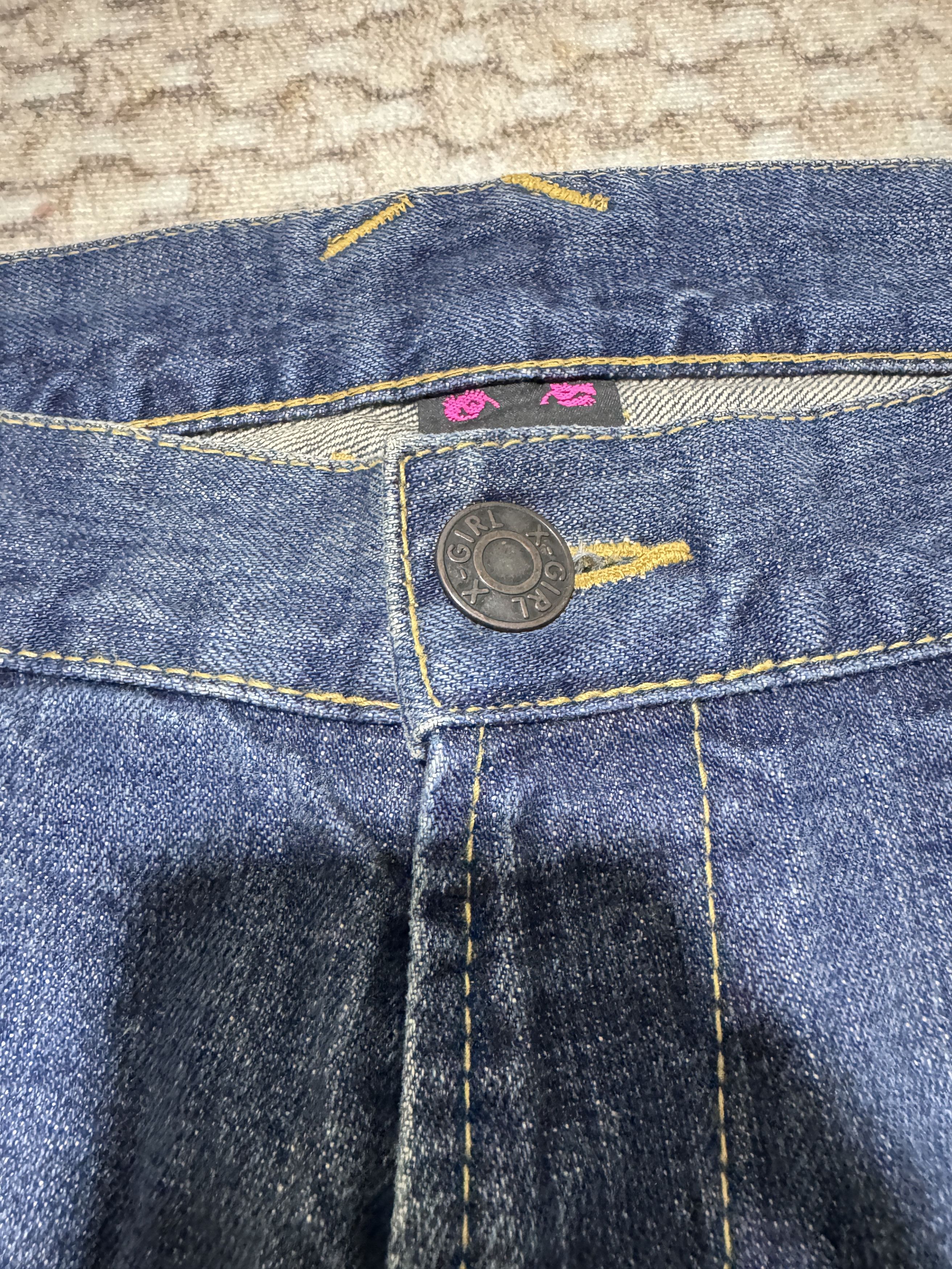 X-Girl X-girl Selvadge Red Line Denim Jeans Made In Japan Size 32" / US 10 / IT 46 - 7 Thumbnail