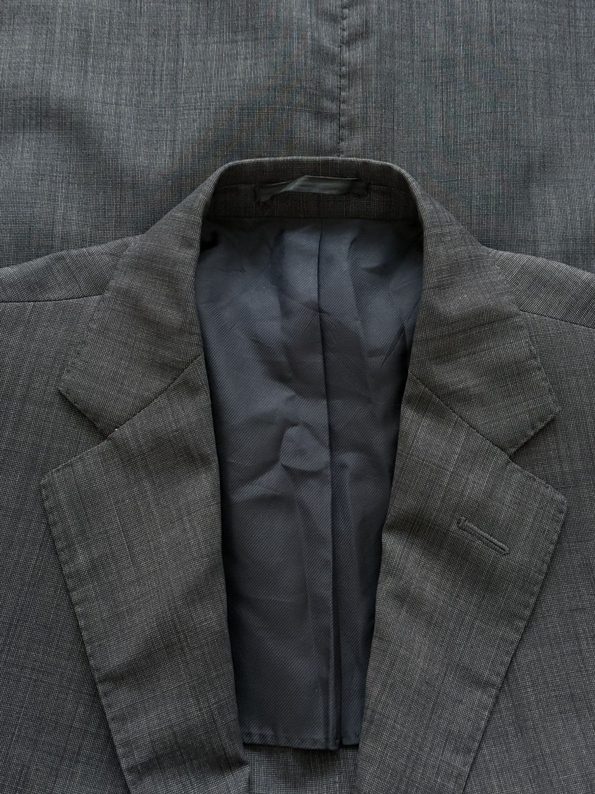 Boglioli Boglioli Gray Wool Blazer Jacket Size EUR 50 Size 40R - 3 Thumbnail