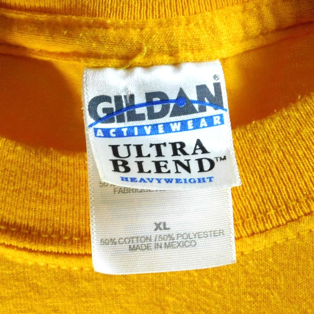 Gildan Y2K Boston College Eagles Solid Gold T Shirt Size XL Pontiac Size US XL / EU 56 / 4 - 3 Thumbnail