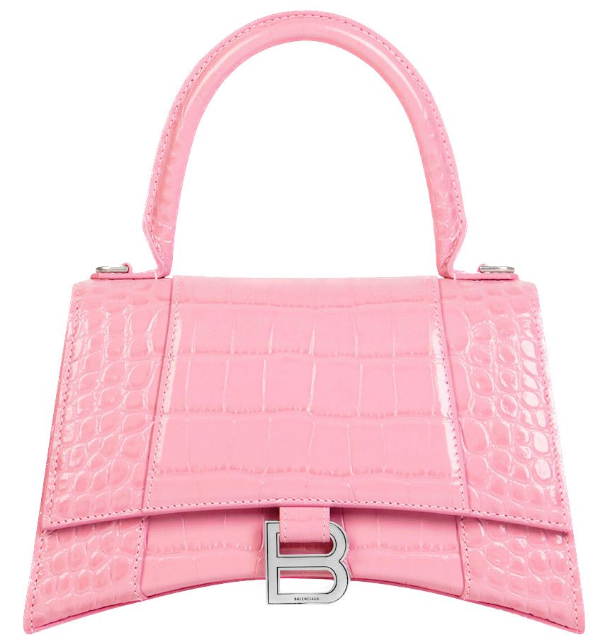 Balenciaga oc11z1125 Size: OS / Hourglass Small Handbag Crocodile Size ONE SIZE - 2 Thumbnail