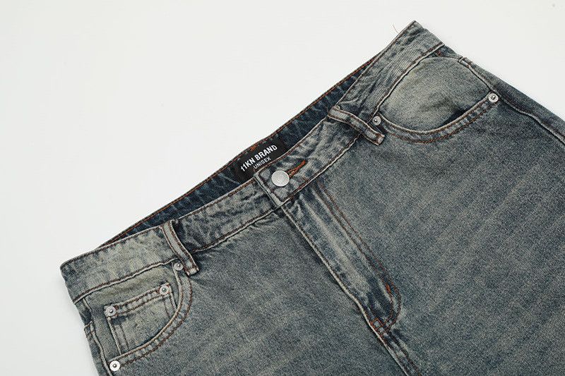 Vintage American high-street Cleanfit flared washed jeans Size US 32 / EU 48 - 3 Thumbnail