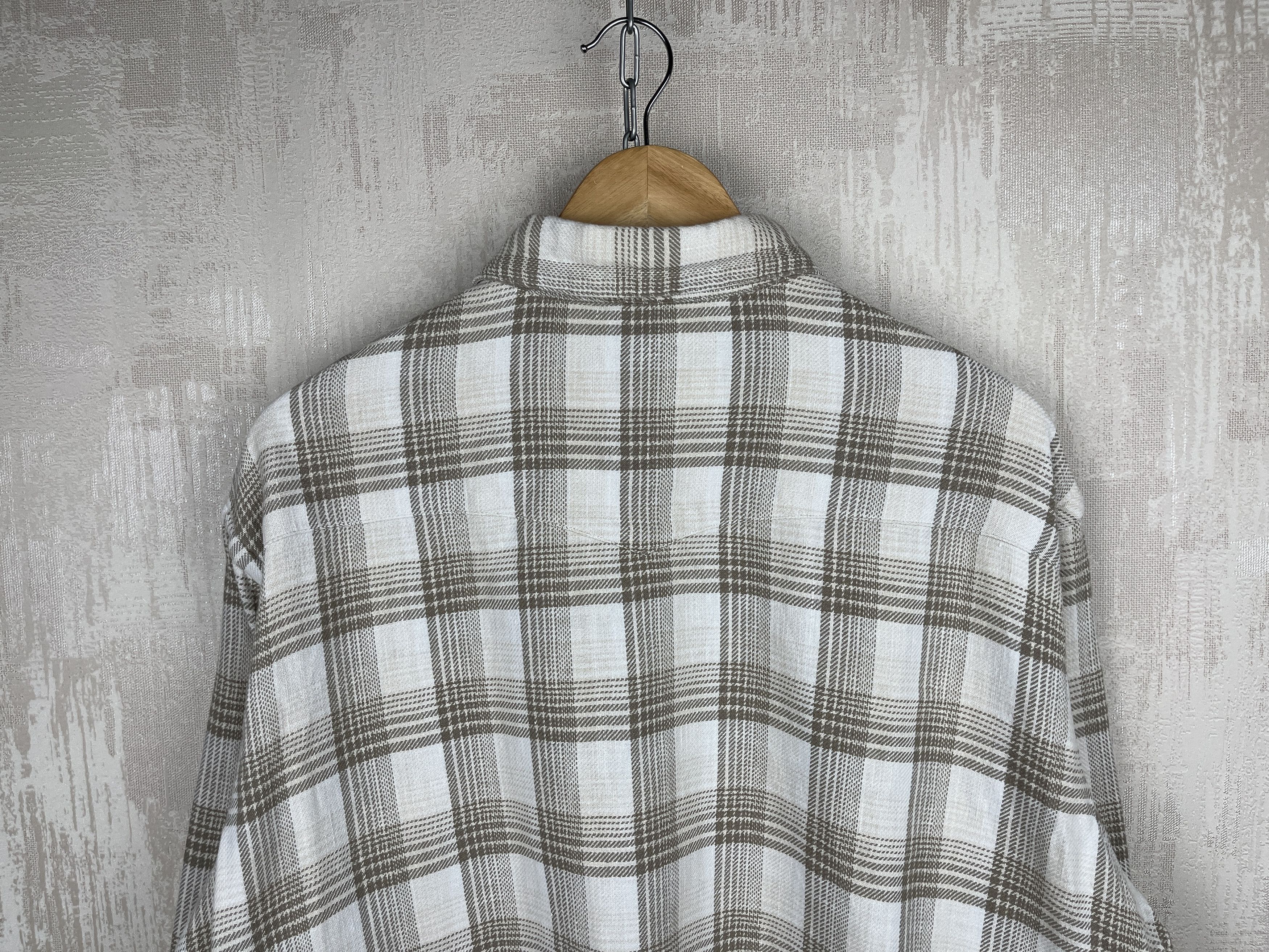 Polo Ralph Lauren Polo Ralph Lauren Western Flannel Long Sleeve Shirt Snap Size US XL / EU 56 / 4 - 16 Thumbnail