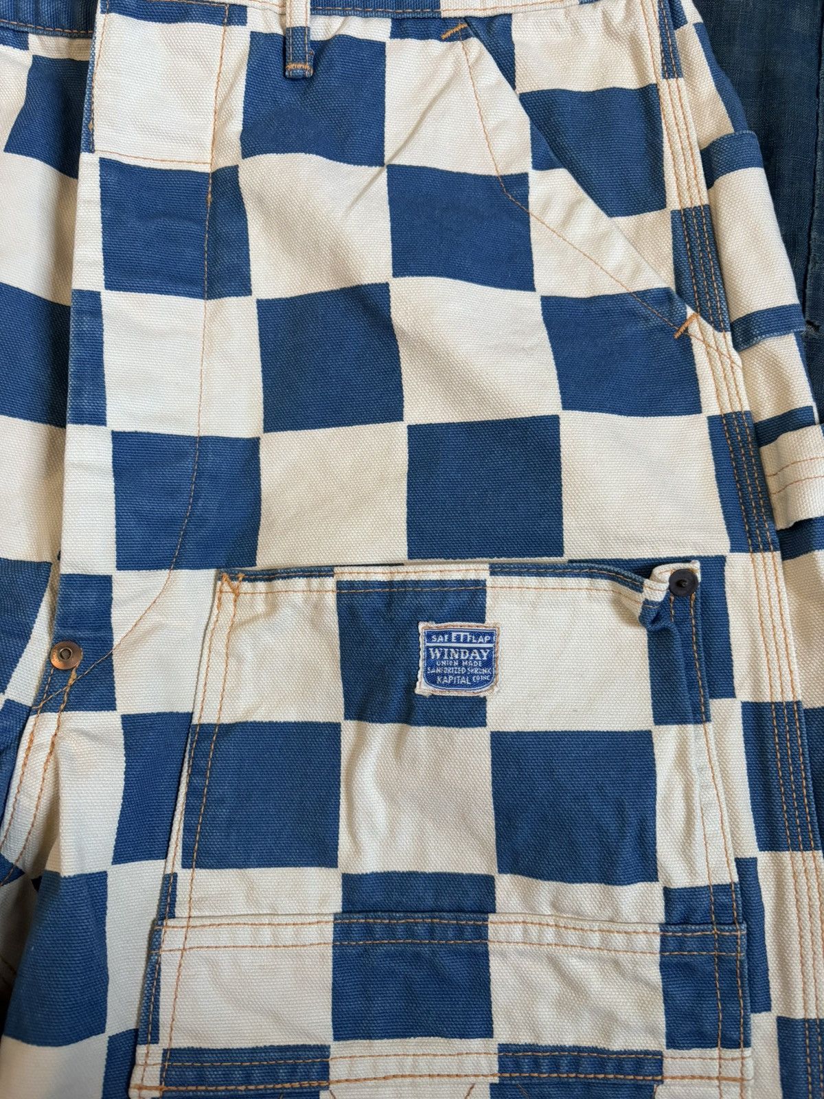 Kapital KAPITAL ichimatsu Double Knee Lumber Pants Size US 32 / EU 48 - 6 Thumbnail