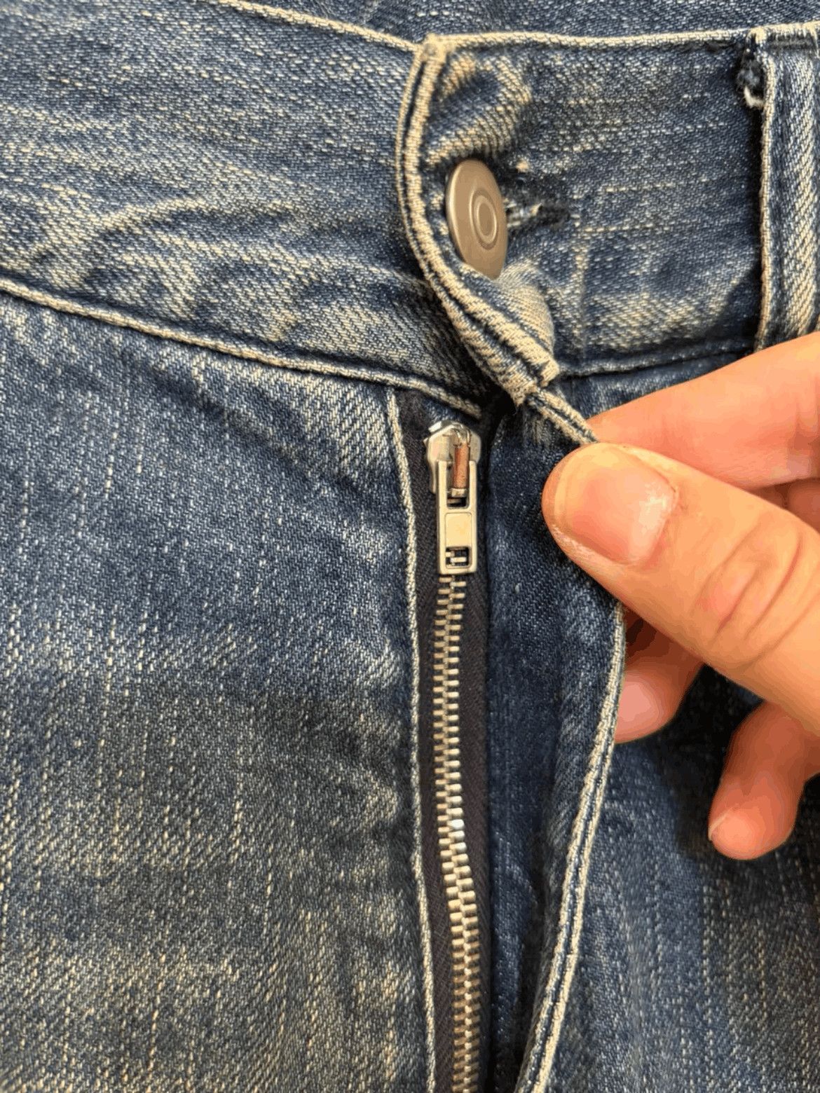 Maison Margiela Maison Margiela 16SS Patches Slime Fit Denim Size US 30 / EU 46 - 2 Thumbnail