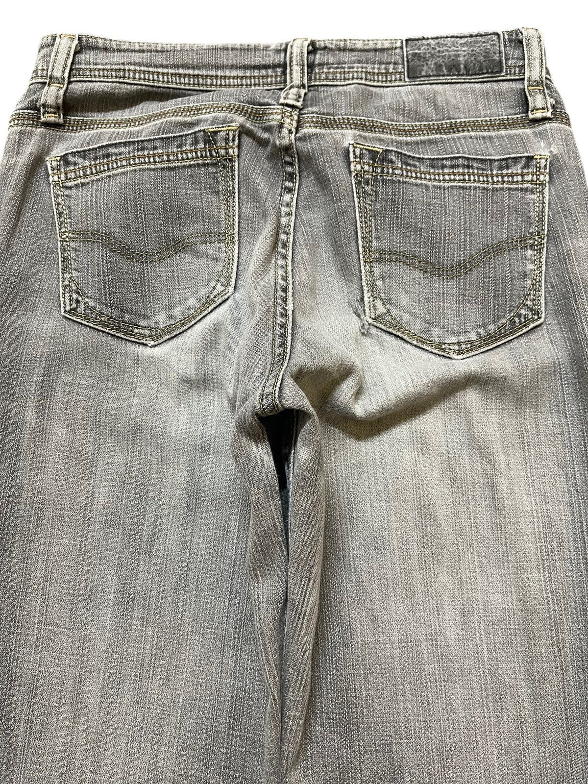 If Six Was Nine Vintage Japanese Brand Faded Wash Style Flare Jeans Size US 28 / EU 44 - 5 Thumbnail