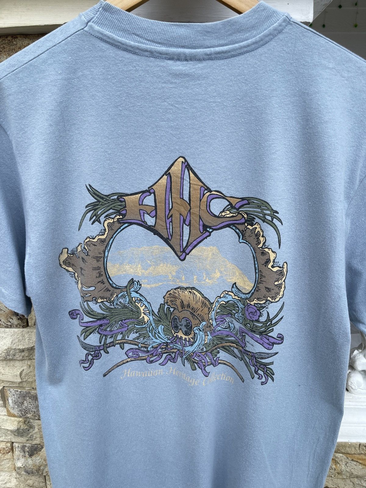Vintage Last Drop🔥Vintage 90s Hawaiian Heritage Collection Surf Tee Size US M / EU 48-50 / 2 - 3 Thumbnail