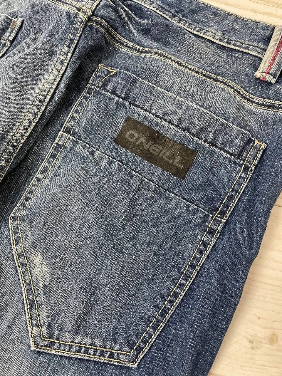 O'Neill Vintage ONeill Denim Jeans Big Logo Surf Baggy 90s Size US 32 / EU 48 - 15 Thumbnail
