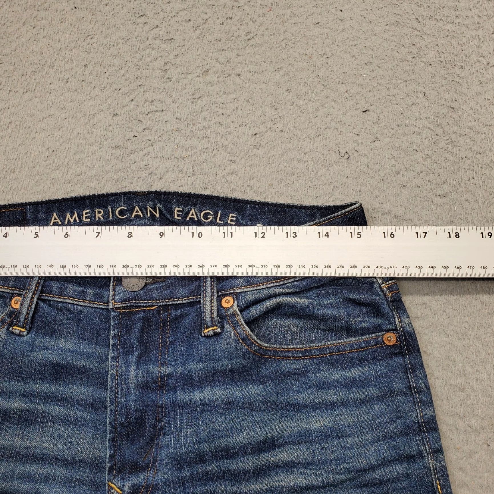 American Eagle Outfitters American Eagle Outfitters Skinny Jeans Mens Size 30 Blue Denim 5-Pocket Design Size US 30 / EU 46 - 4 Thumbnail