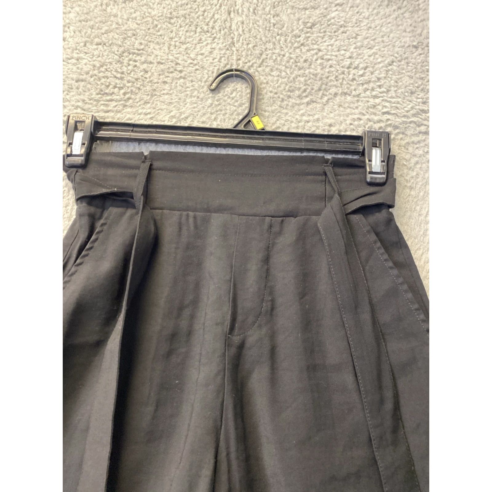 Vintage Amisu Women Shorts Size 8 Black / 120-36 Size 30" / US 8 / IT 44 - 2 Thumbnail