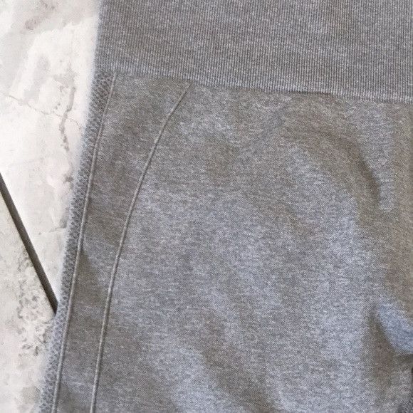 Lululemon WOMEN Grey Seamless Float Yoga Fitness Pants | L Size 38" / US 16 / IT 52 - 7 Thumbnail