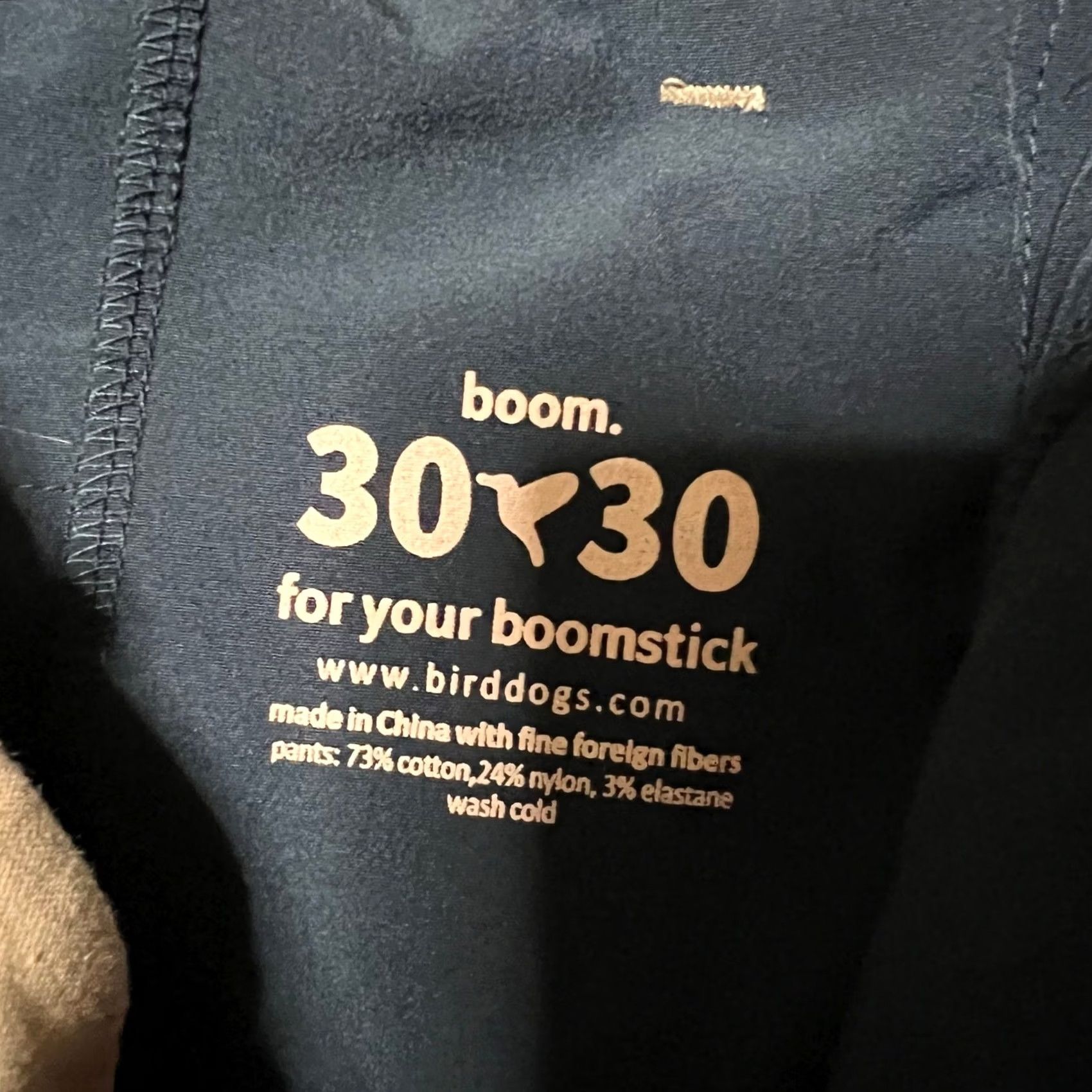 Vintage Birddog Clothing Boom Stick Chino Pants Mens 30 x30 Beige Stretch Performance Golf Chino Mens 30 Beige Boys? Size US 30 / EU 46 - 6 Thumbnail