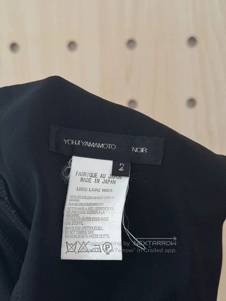 Yohji Yamamoto YOHJI YAMAMOTO Black Cargo Pants. Size US 30 / EU 46 - 4 Thumbnail